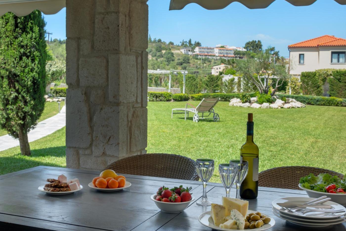 Pohoda Villas Resort Skala Fourkas Bagian luar foto
