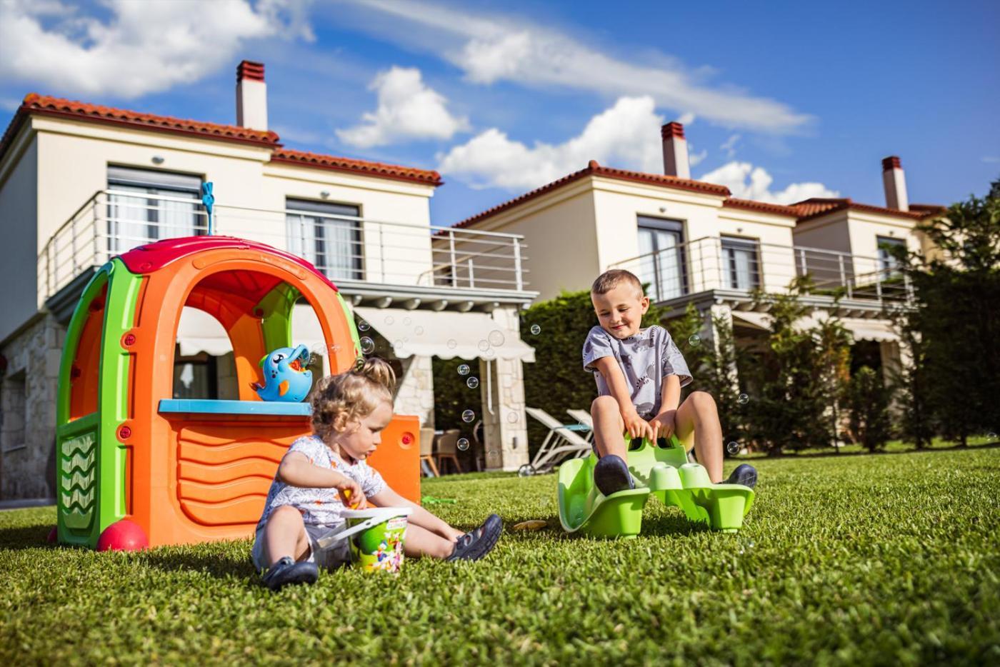 Pohoda Villas Resort Skala Fourkas Bagian luar foto