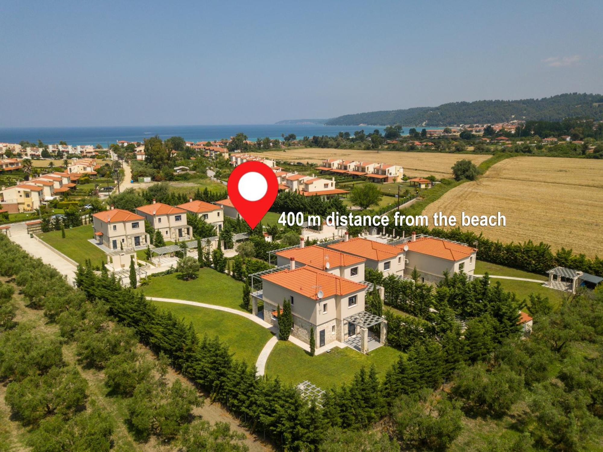 Pohoda Villas Resort Skala Fourkas Bagian luar foto