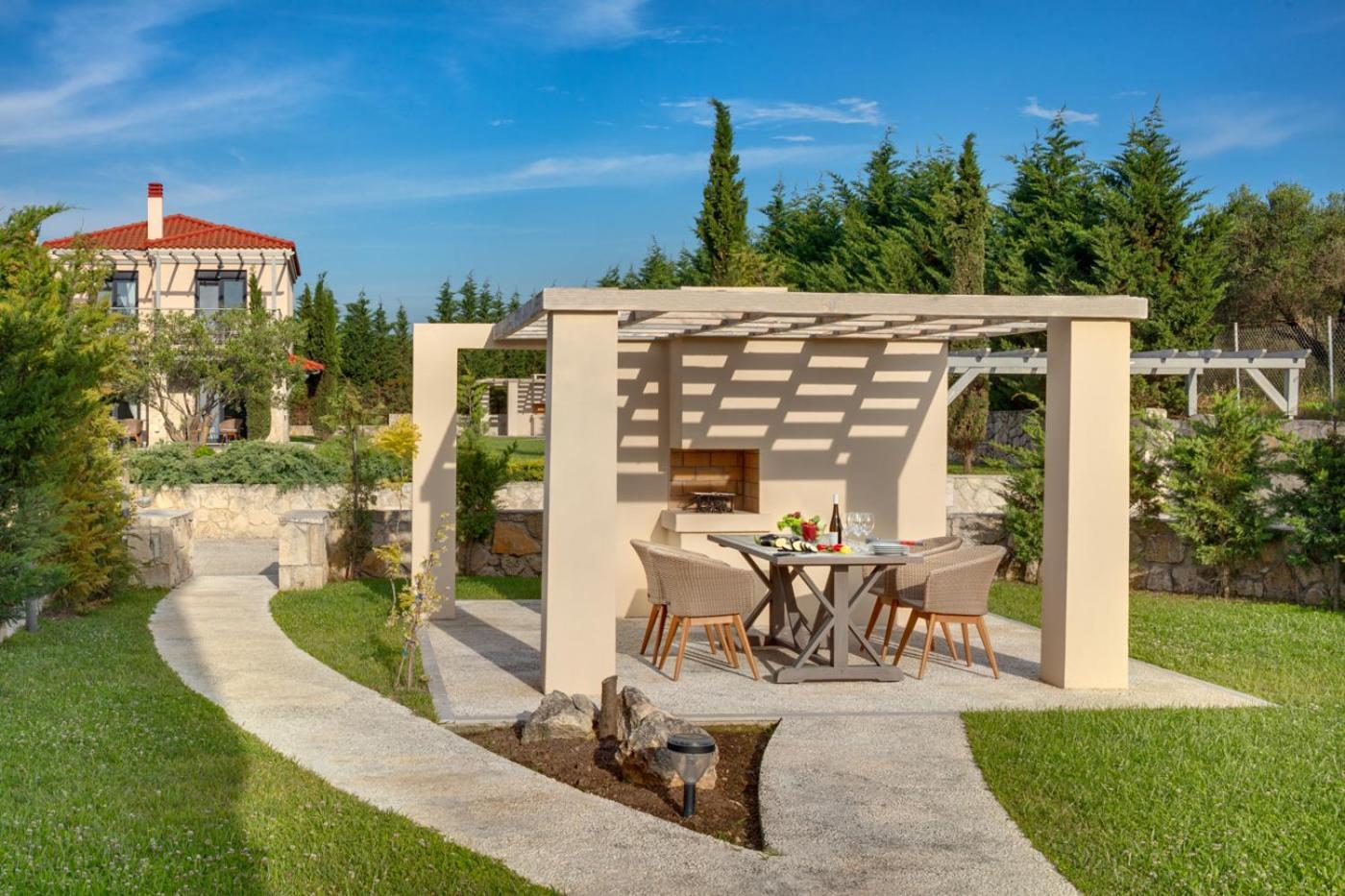 Pohoda Villas Resort Skala Fourkas Bagian luar foto